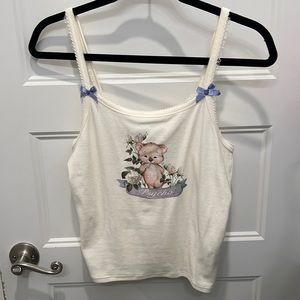 Forever 21 Coquette Tank Top